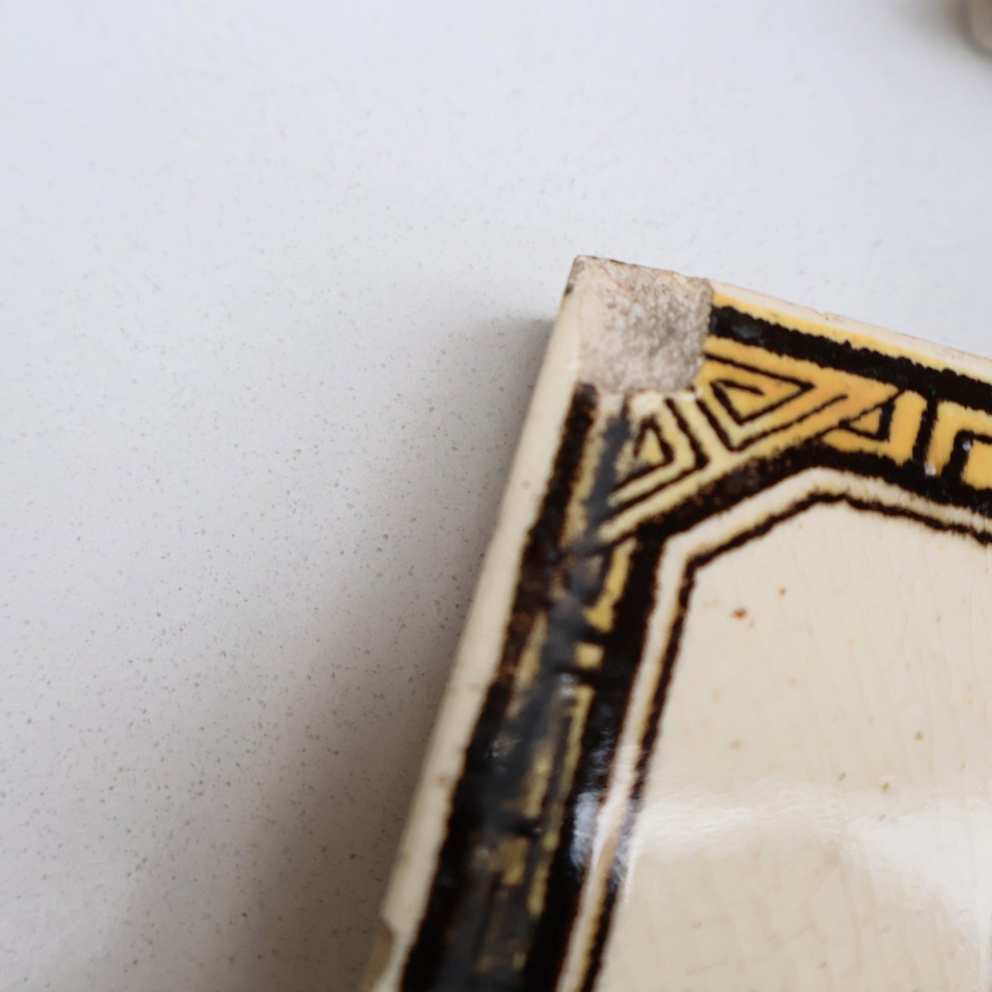 Pair of Victorian Peace Lily Tiles