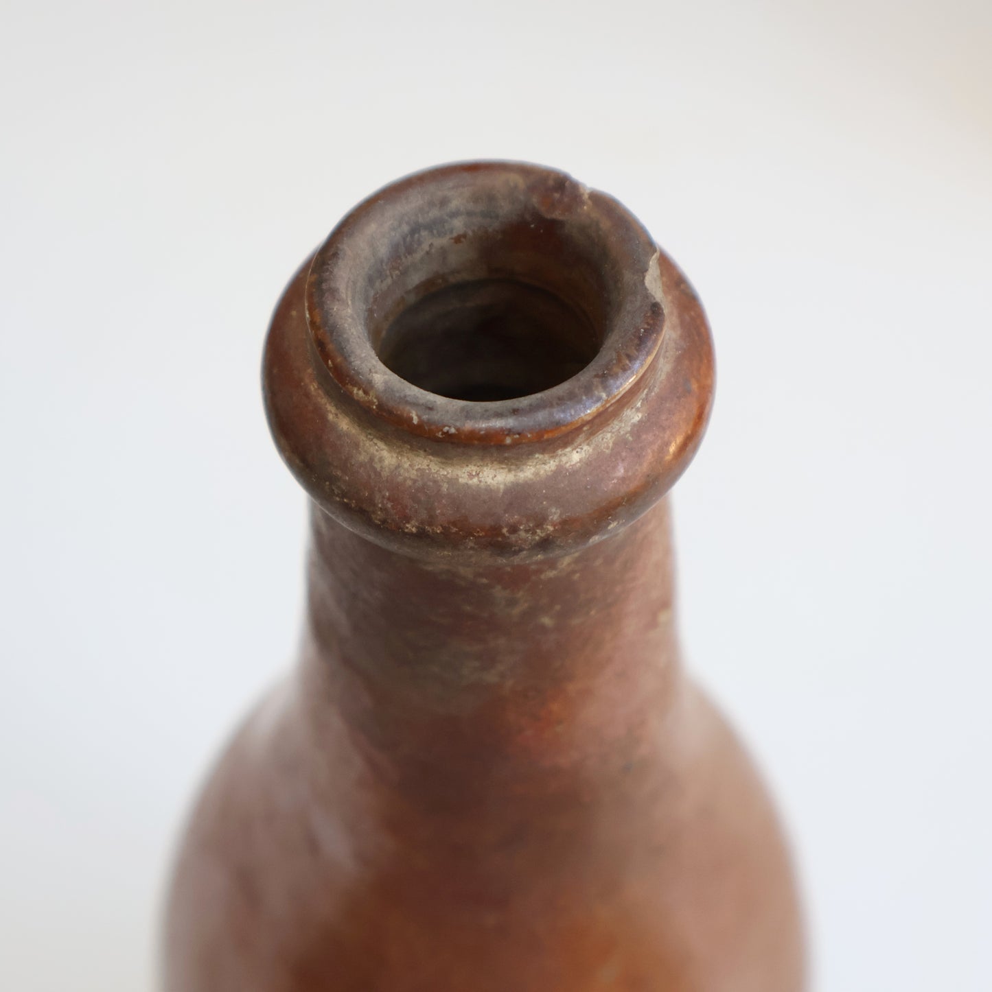 French Stoneware Ginger Beer Bottle