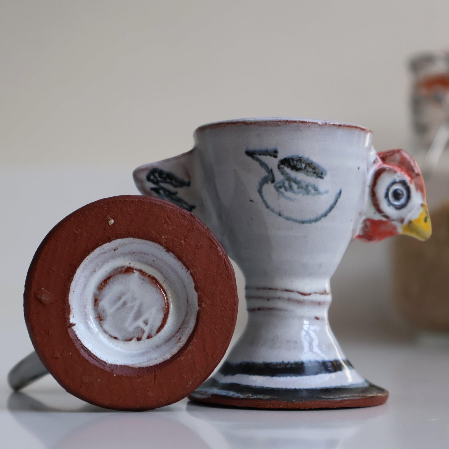 Molly Attrill Studio Pottery Egg Cups (Pair)
