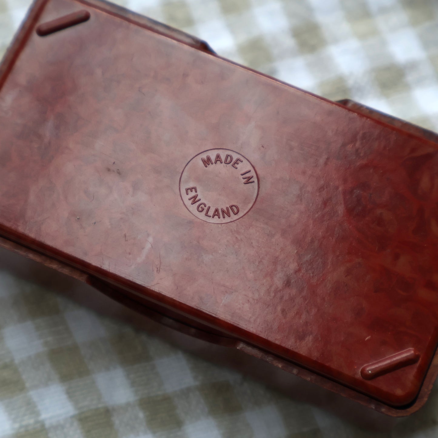 Vintage Bakelite Pin Box