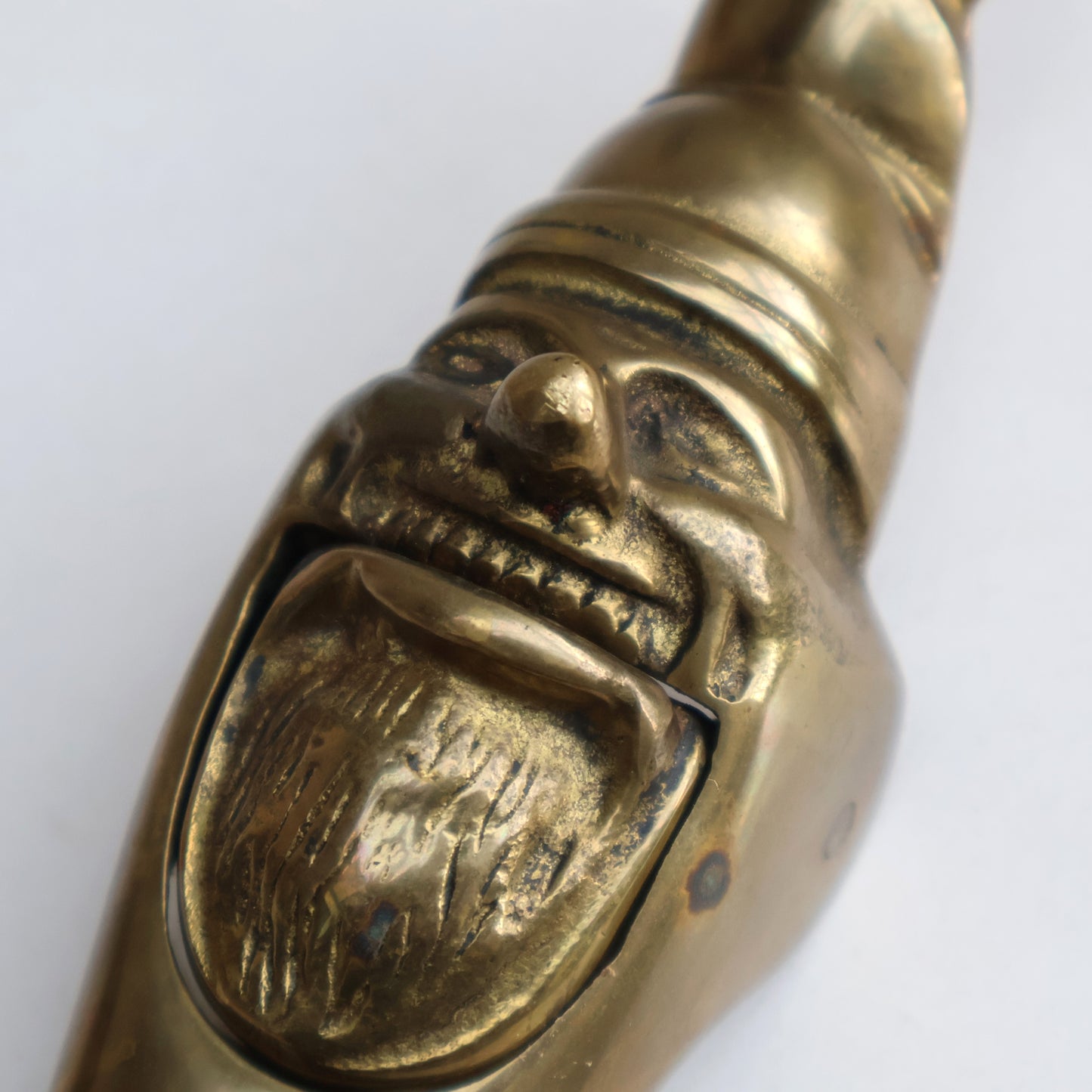 Quirky Santa Brass Nutcracker