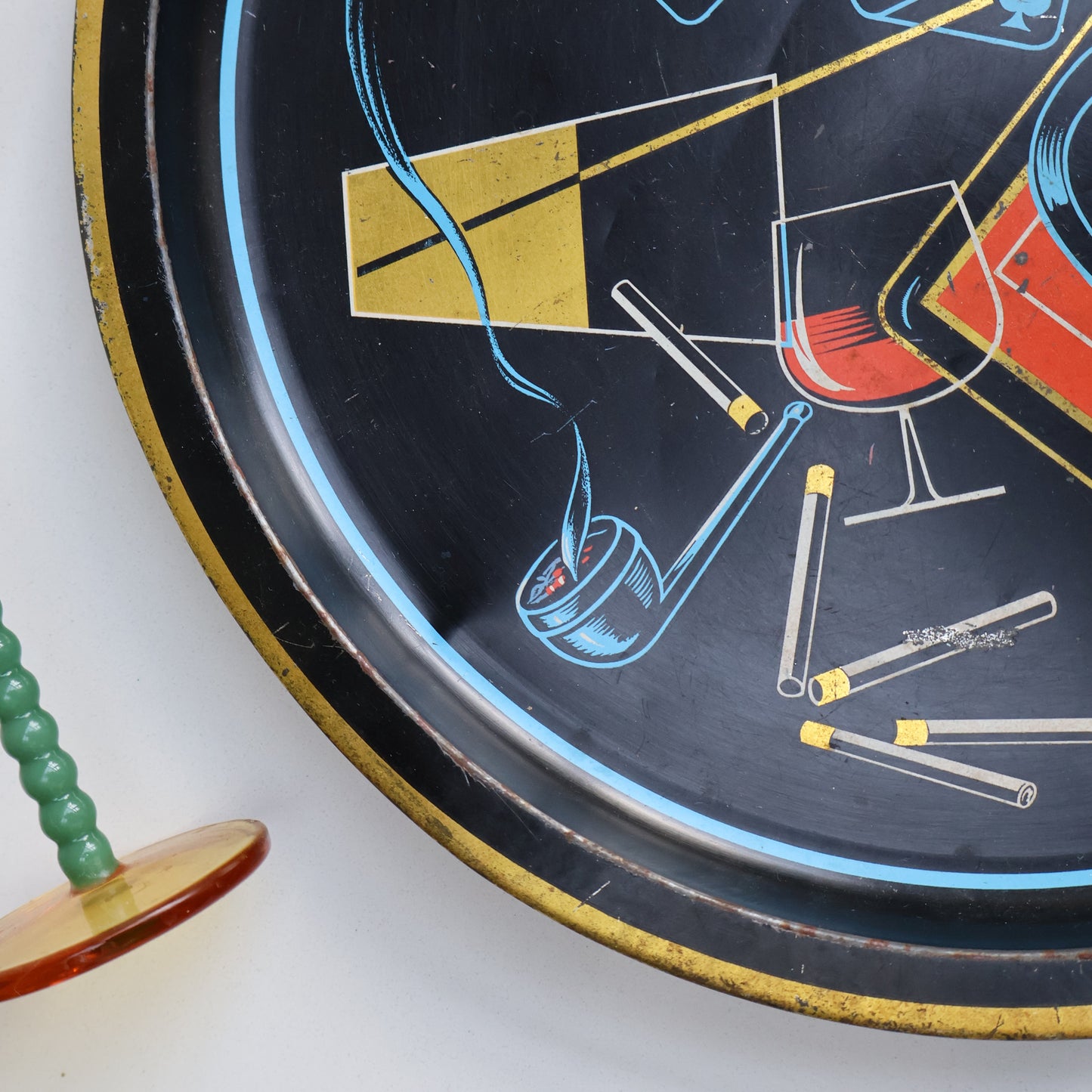 RARE Mid-century Cocktail Bar Tray