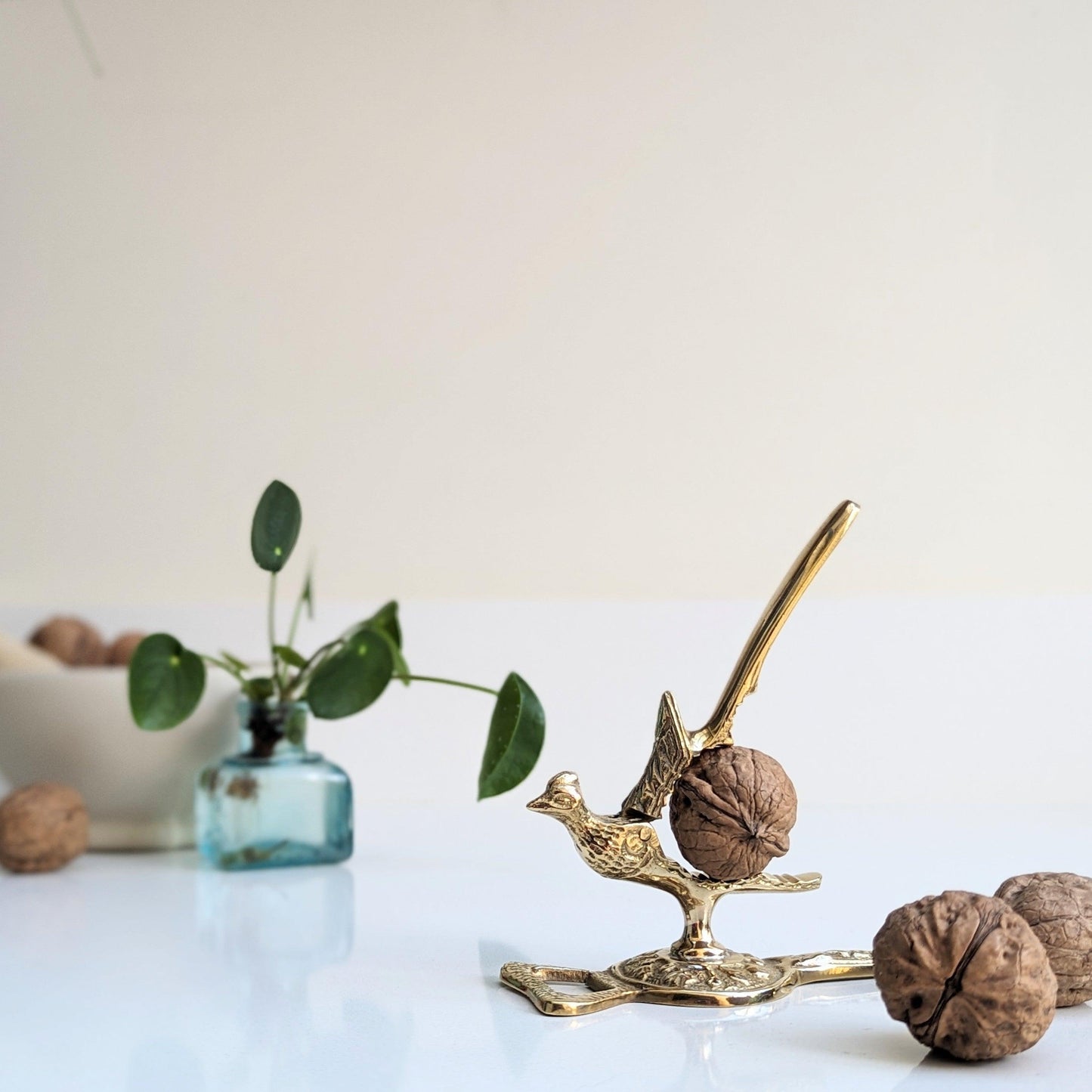 Peacock Nutcracker and Bottle Opener