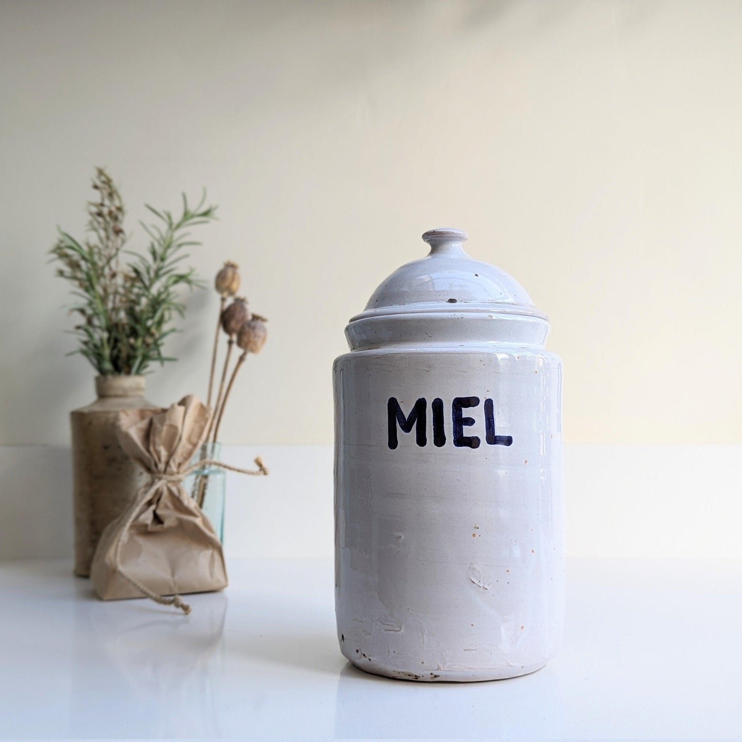 Glazed Terracotta Storage Jars (7)