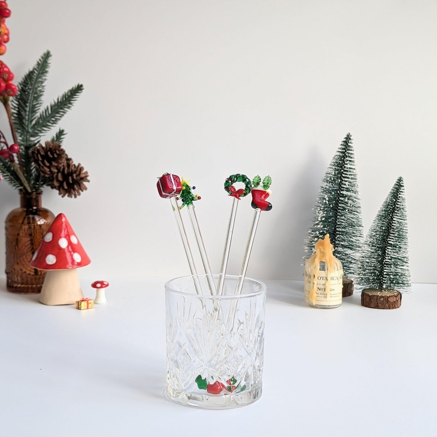 Christmas Cocktail Swizzlers