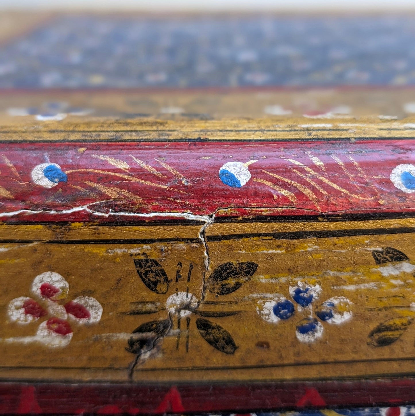 Indian Hand-painted Chest