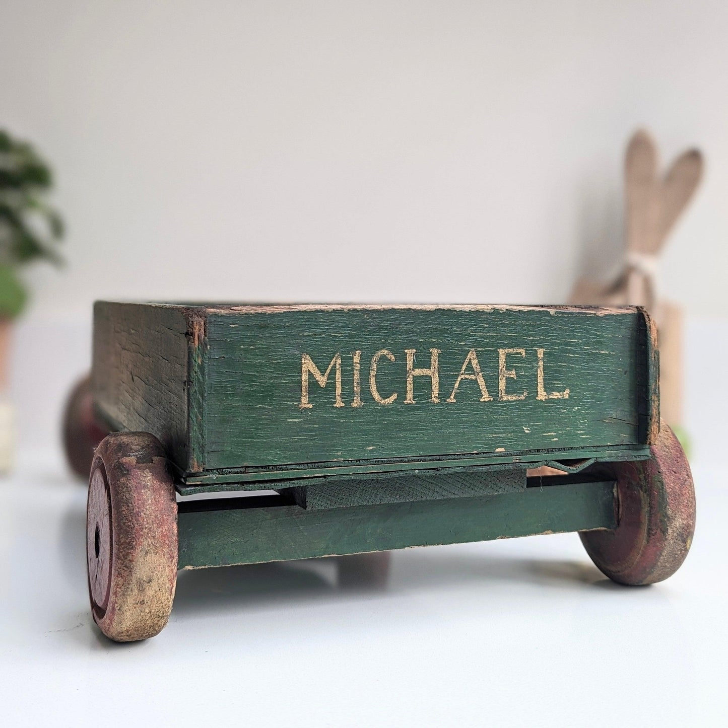 Wooden 'Michael' Pull-along Cart
