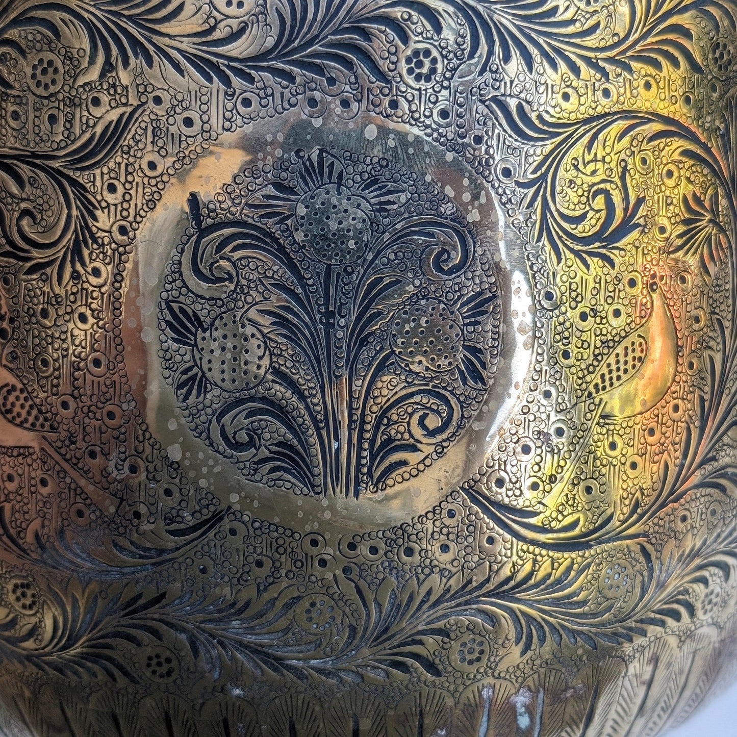 Stunning Brass Plant Pot