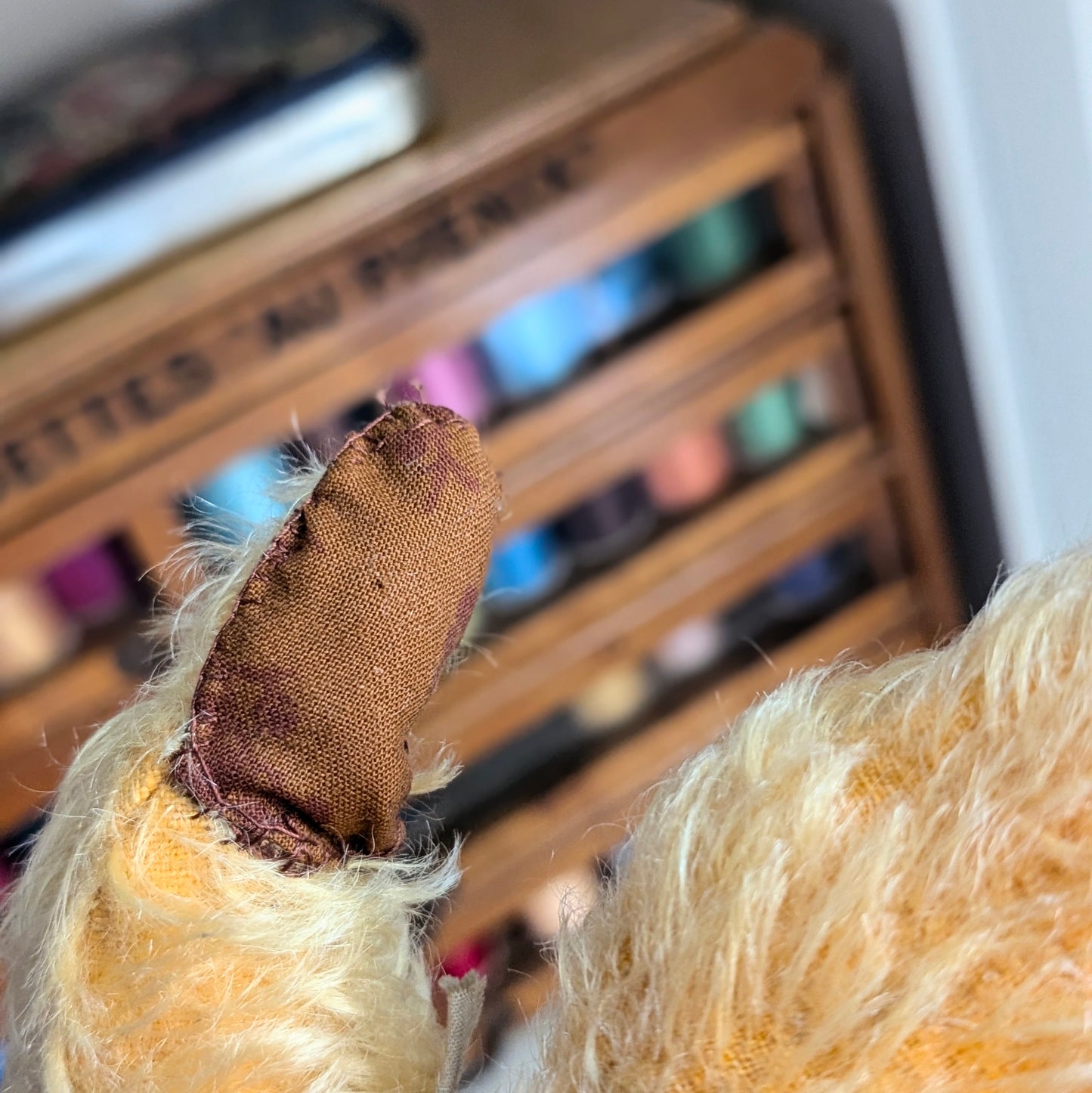 Vintage Mohair Teddy Bear