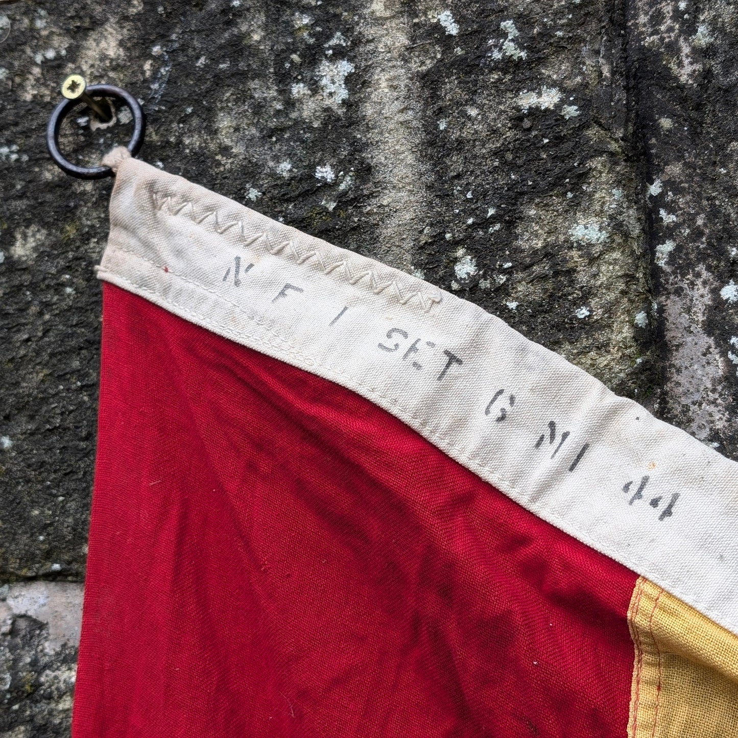 Nautical Signal Code Flag - 'Number One'