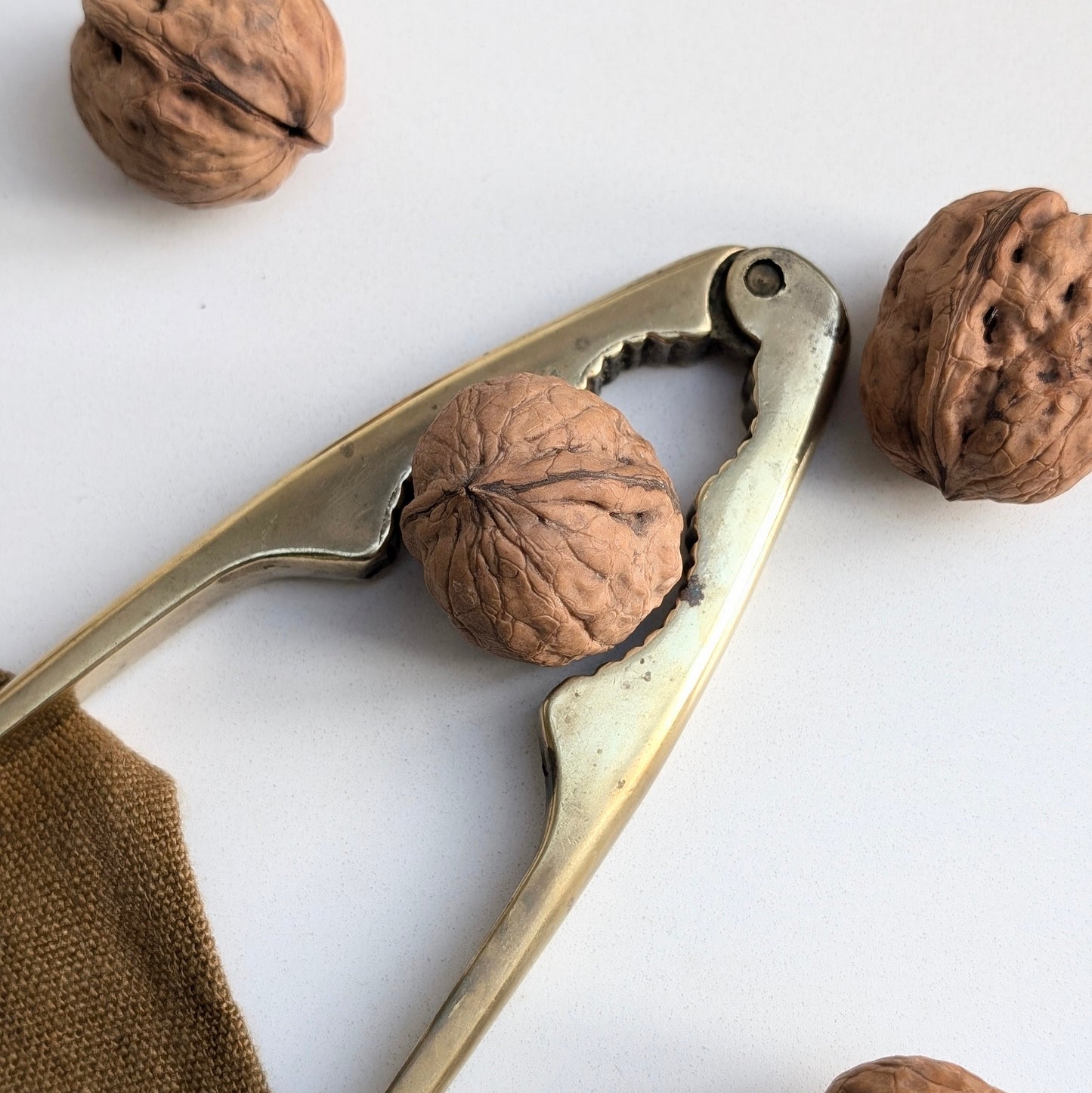 Simple Brass Nutcracker