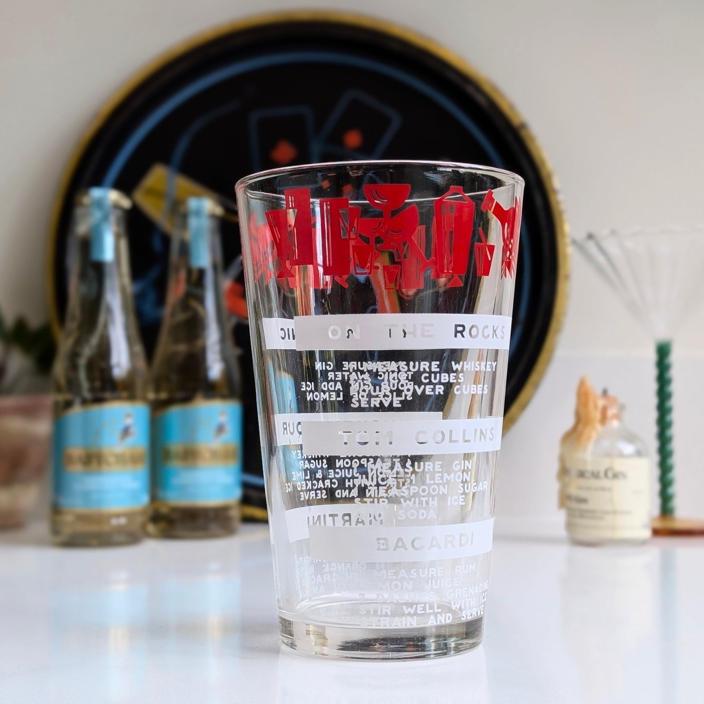 Cocktail Mixing Beaker Glass