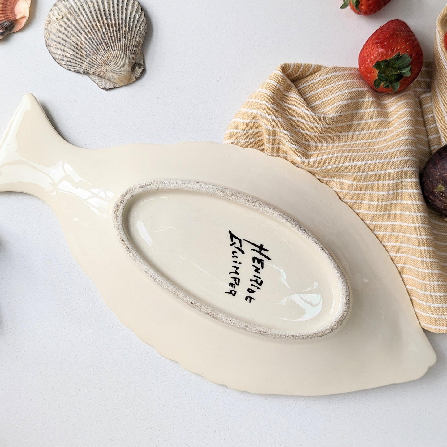 Guy Trévoux for Quimper Fish Plate