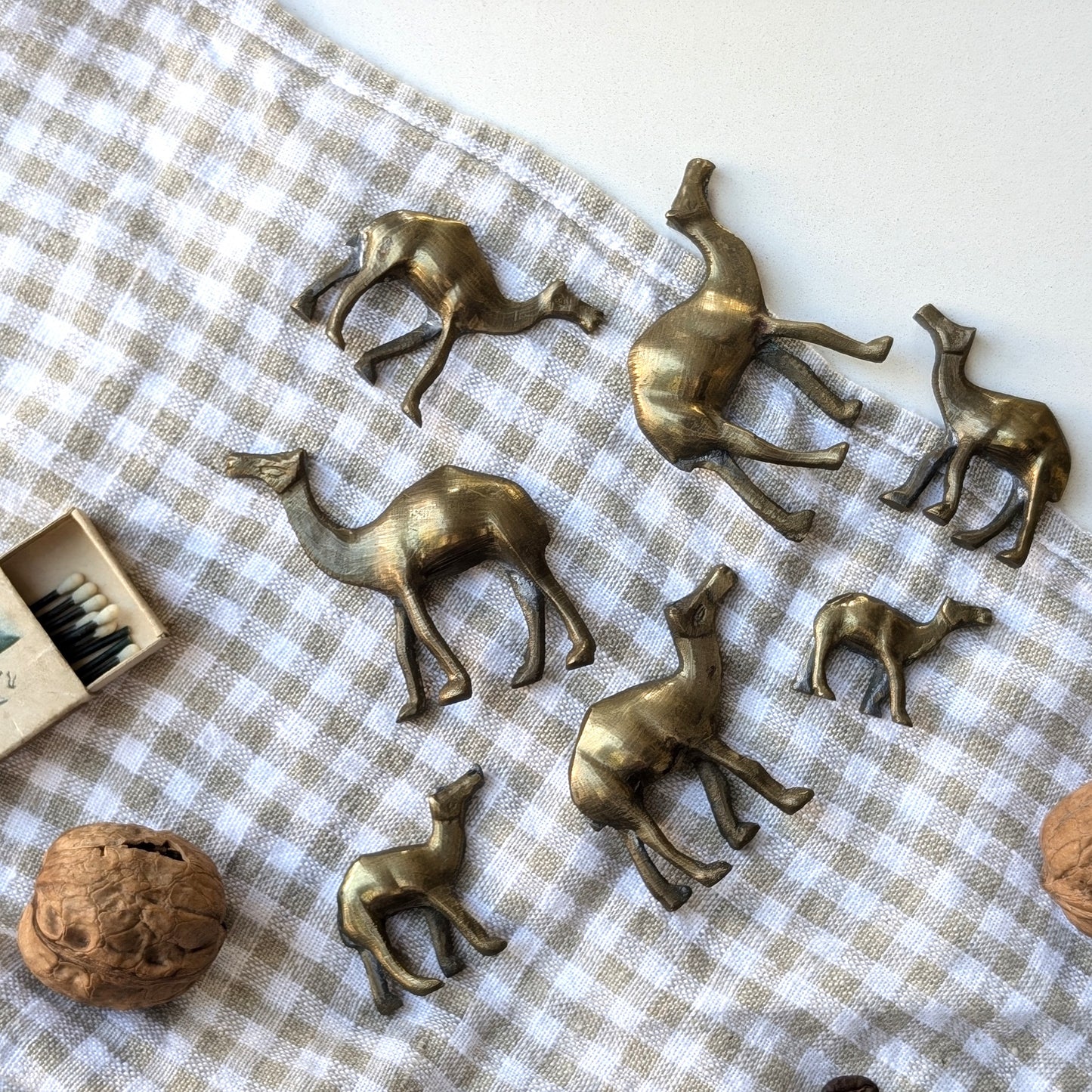 Brass Camel Set (7)