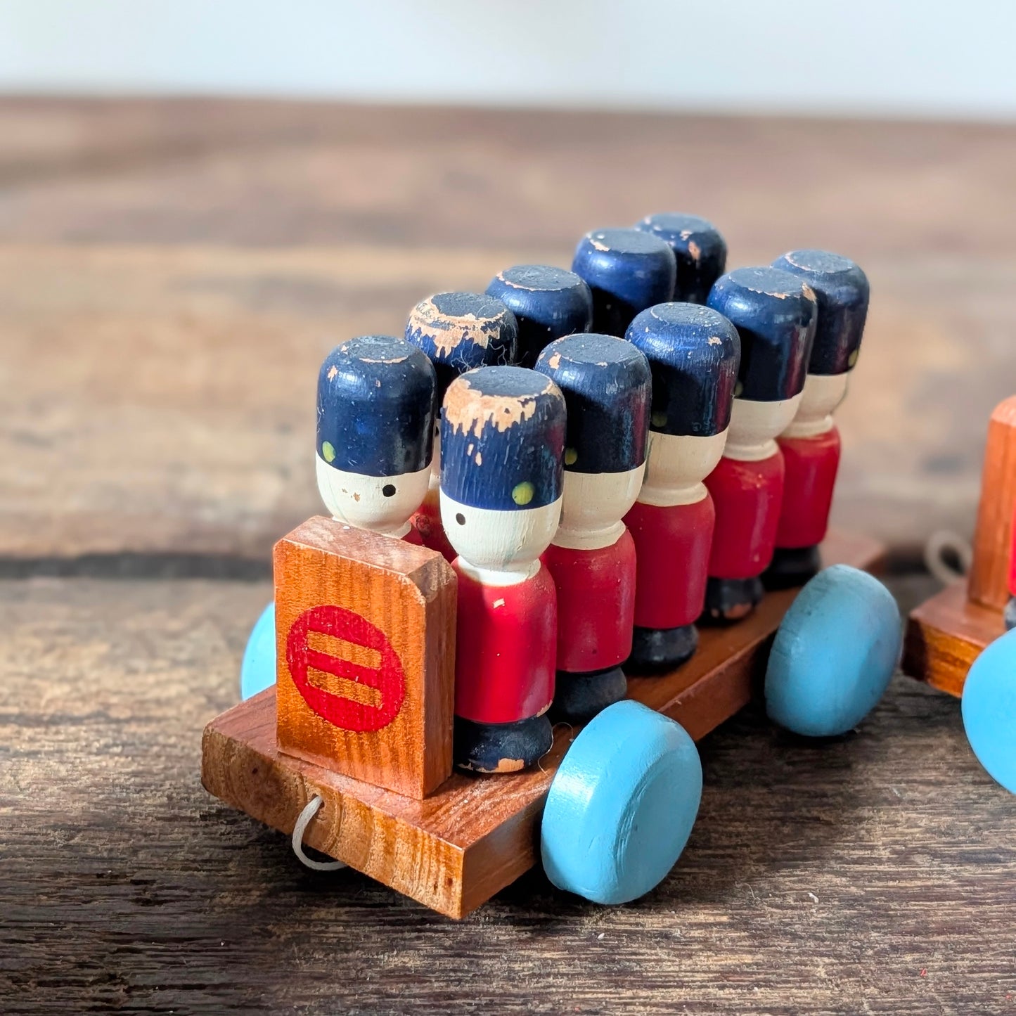 Lilian Vernon Wooden Mathematics Train