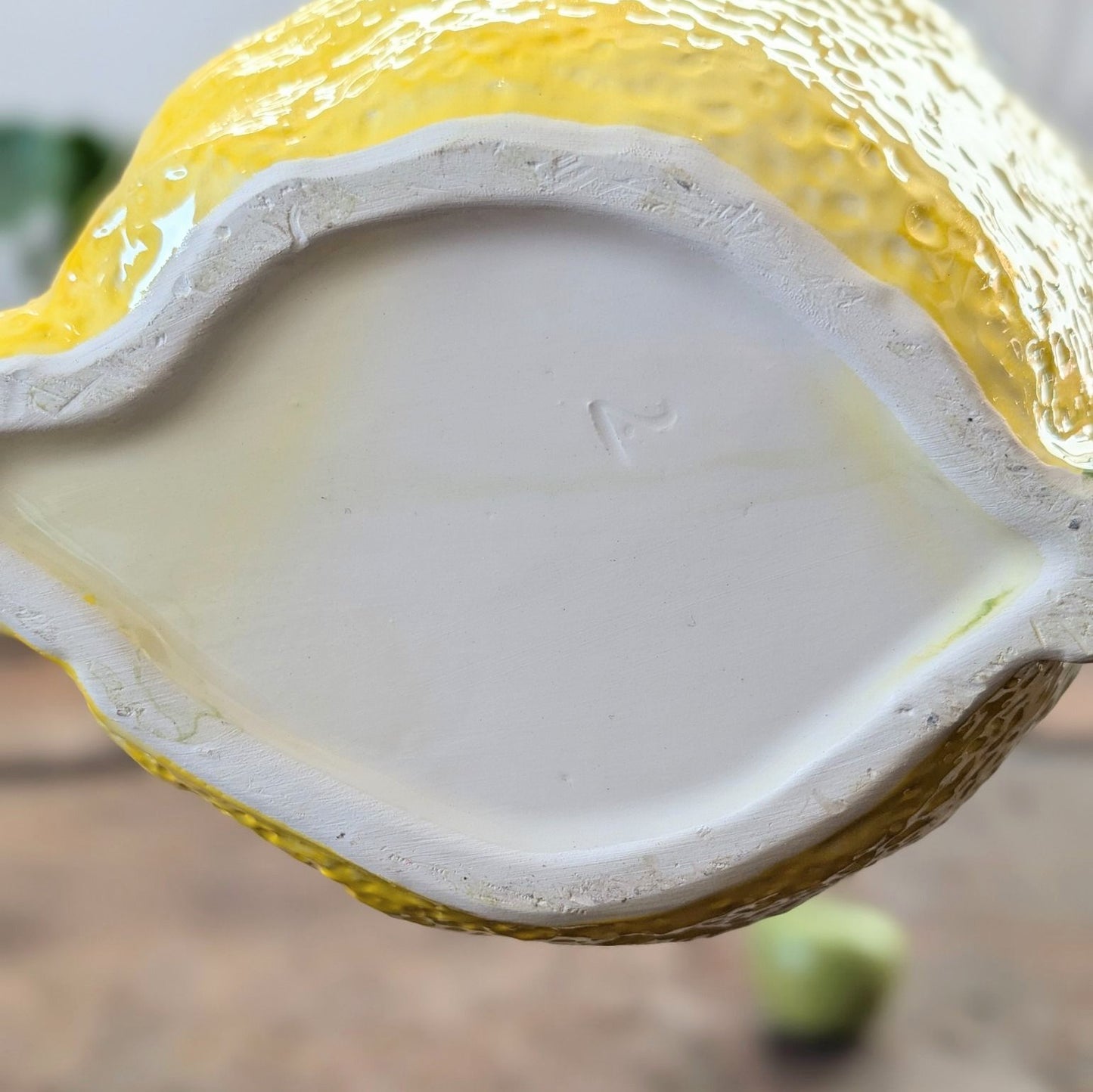 Ceramic Lemon Pitcher Jug