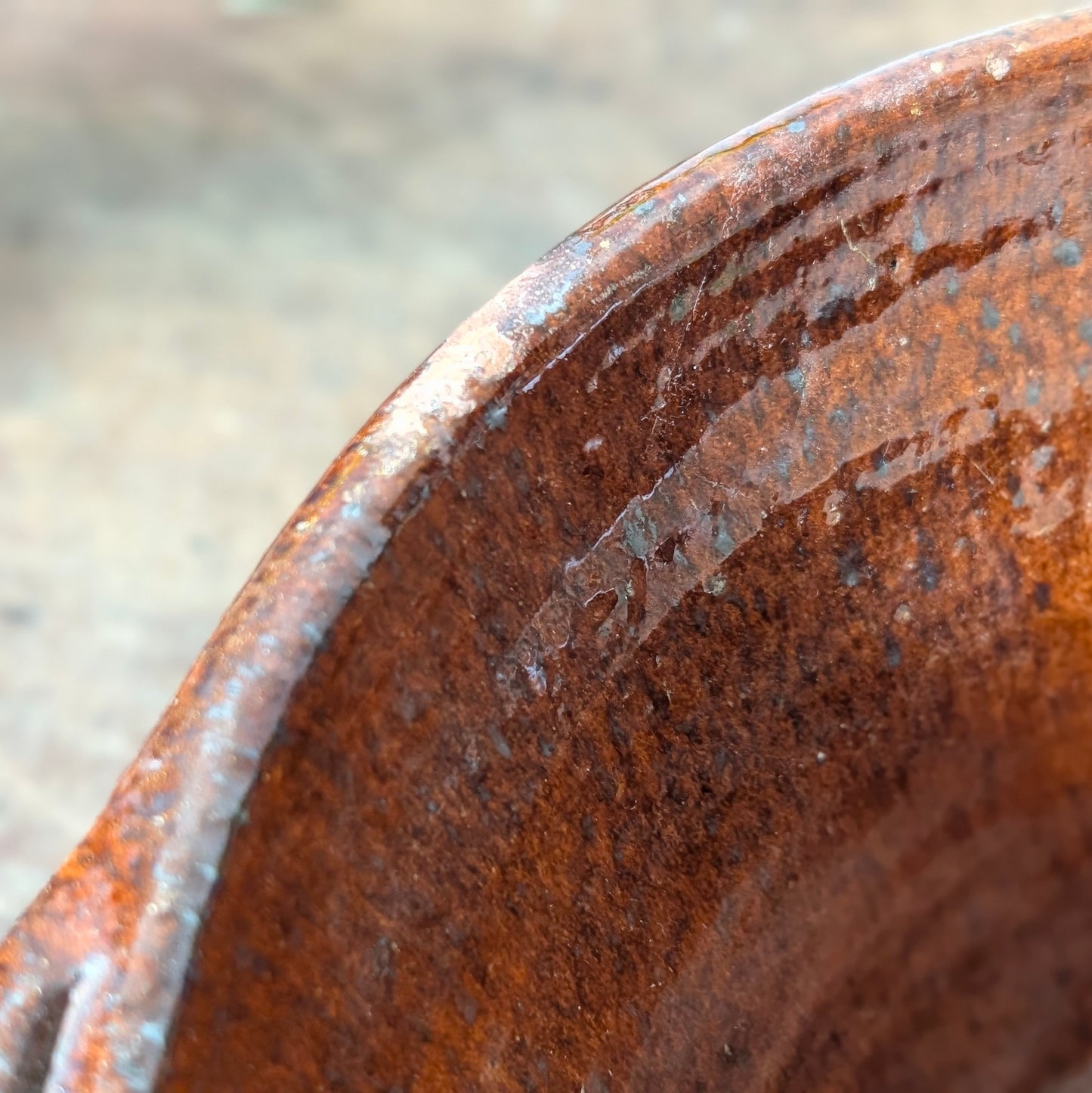 Ceramic Glazed Terracotta Tian Centrepiece Bowl