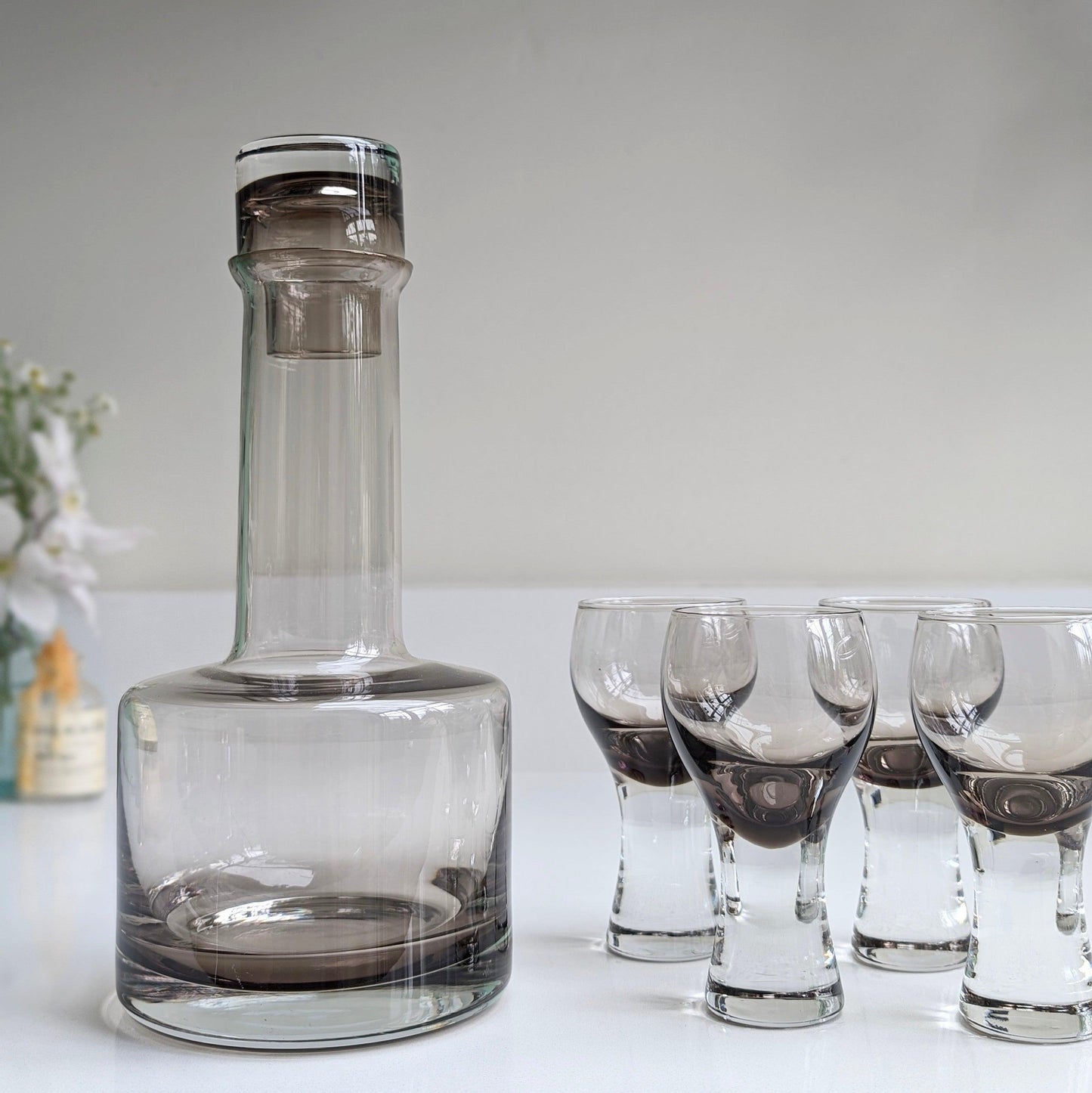 Caithness Glass Morven Decanter and Glasses