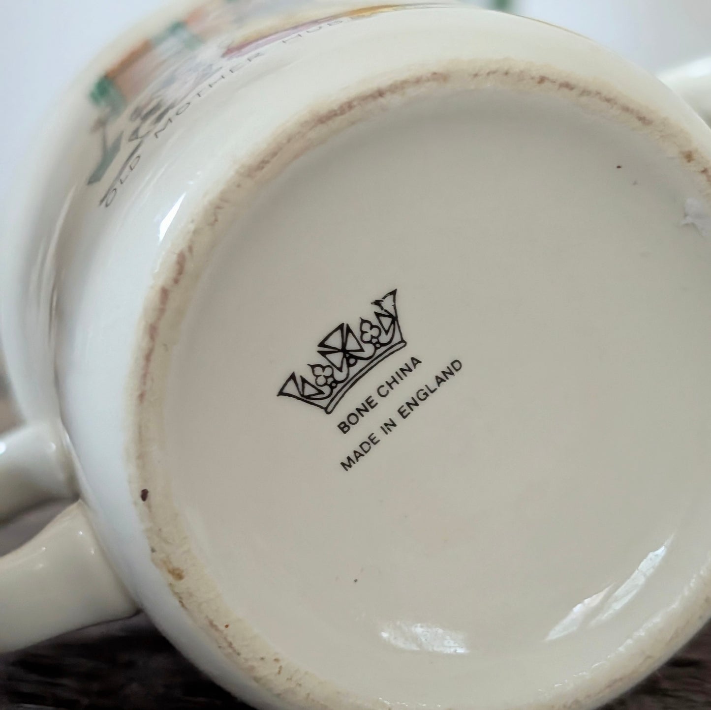 Old Mother Hubbard Vintage Nursery Cup