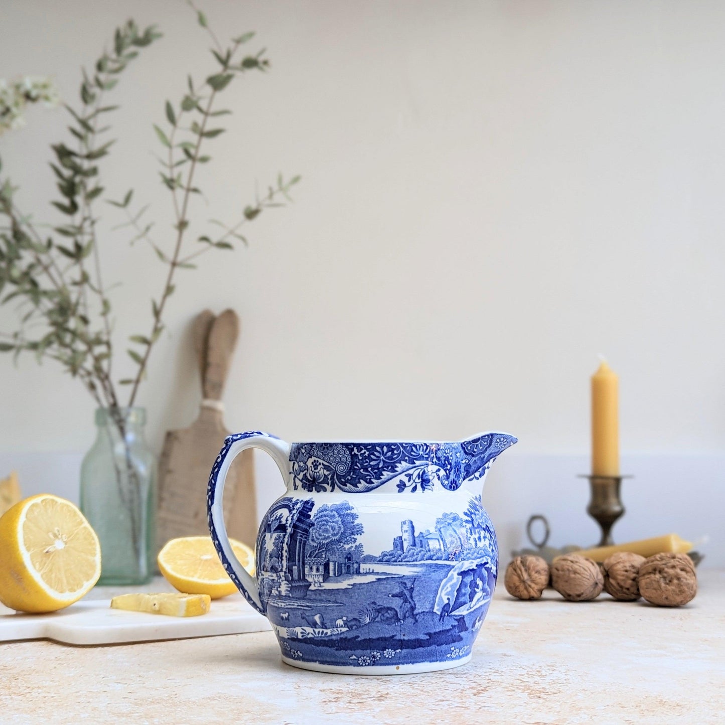 Copeland Spode Blue Italian Jug