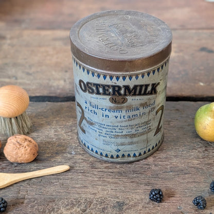 1940s Glaxo Ostermilk No. 2 Baby Milk Tin