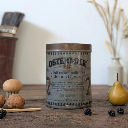1940s Glaxo Ostermilk No. 2 Baby Milk Tin