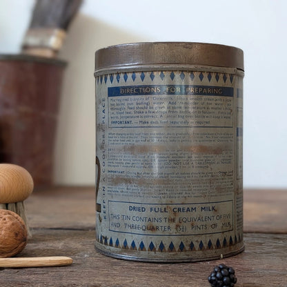 1940s Glaxo Ostermilk No. 2 Baby Milk Tin