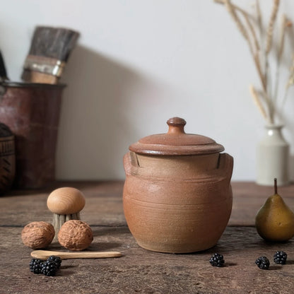 Winchcombe Pottery Terracotta Lidded Pot