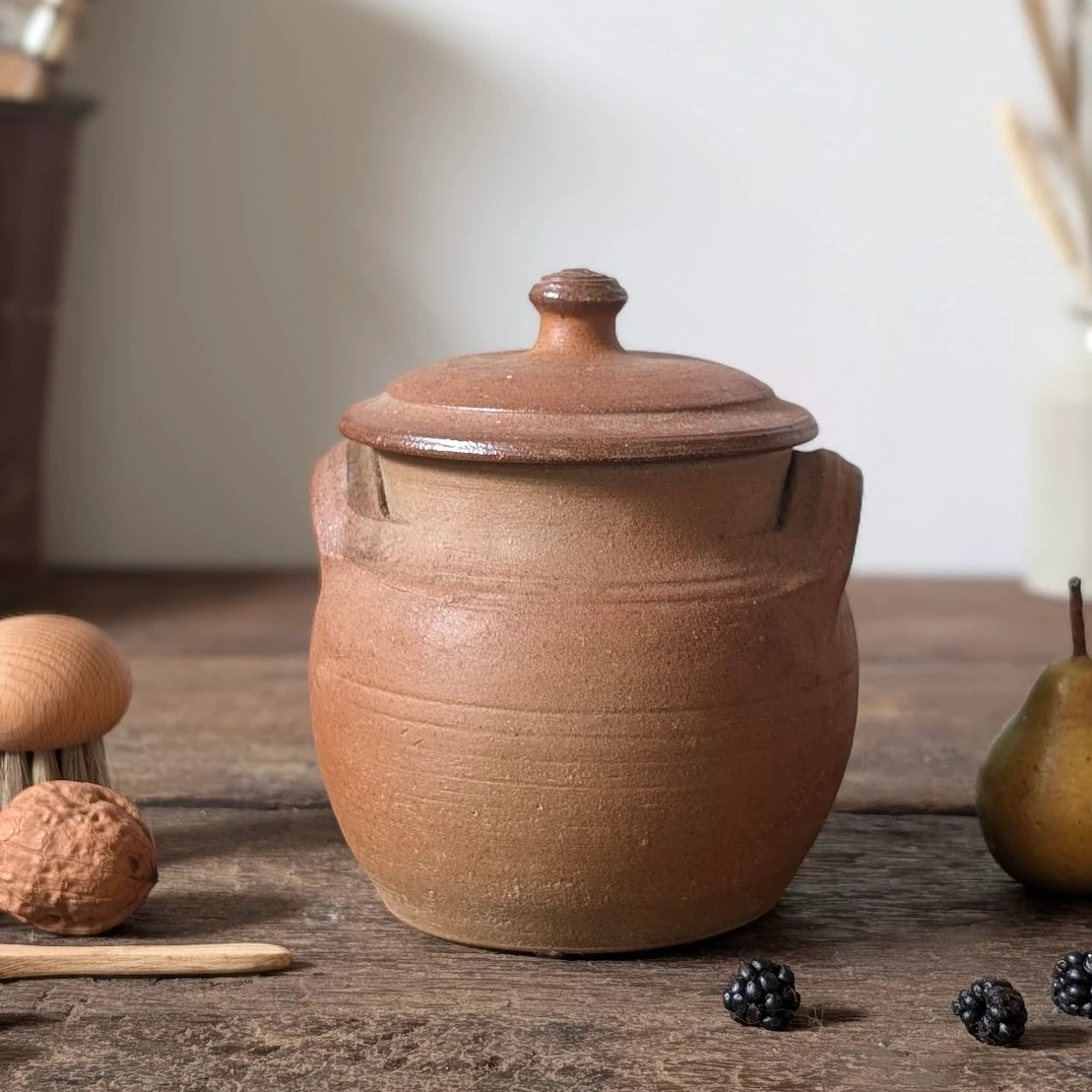 Winchcombe Pottery Terracotta Lidded Pot