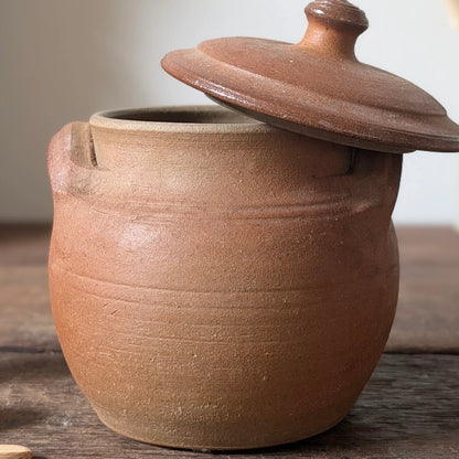 Winchcombe Pottery Terracotta Lidded Pot