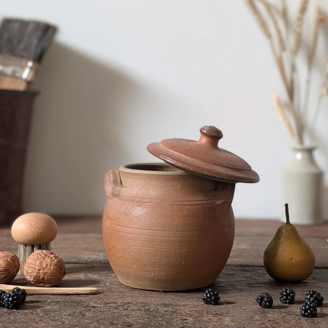 Winchcombe Pottery Terracotta Lidded Pot