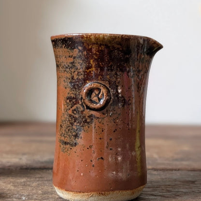 Winchcombe Pottery Rust Glazed Pouring Beaker