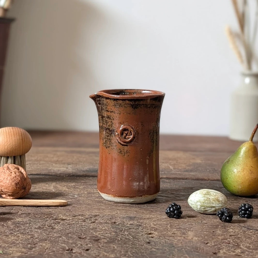 Winchcombe Pottery Rust Glazed Pouring Beaker