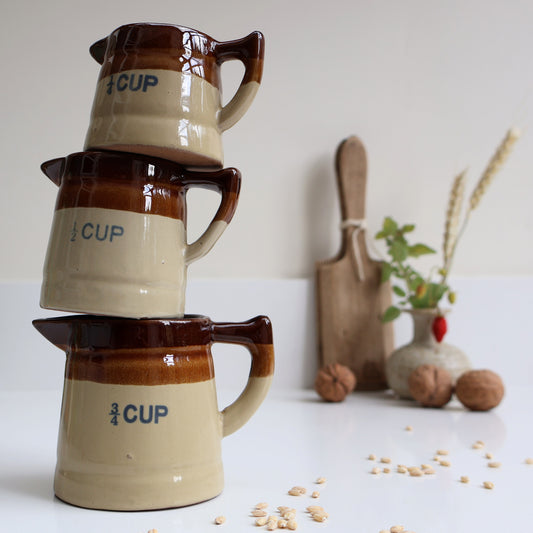 Stoneware Measuring Cups