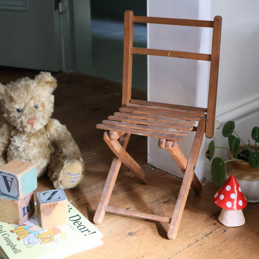 Wooden Doll/Teddy Chair