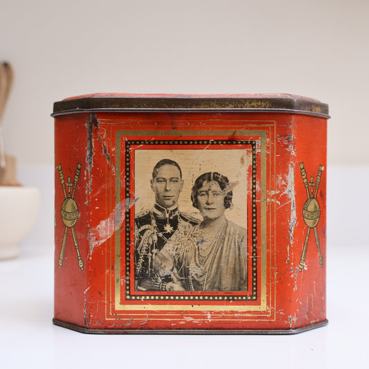 George VI Hudson Scott and Sons Tin