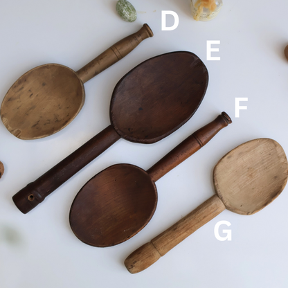 French Primitive Butter Spoons