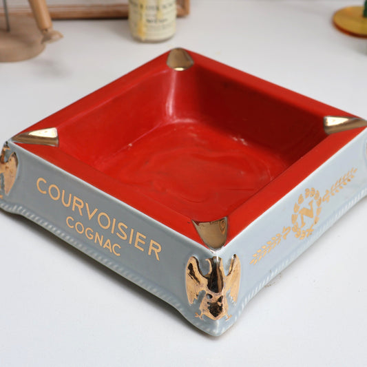 Iconic Courvoisier Cognac Ashtray