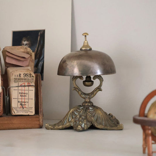 Victorian Brass Counter Bell