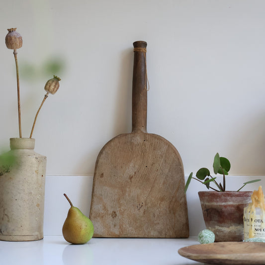 French Wooden Board - Laundry Beater