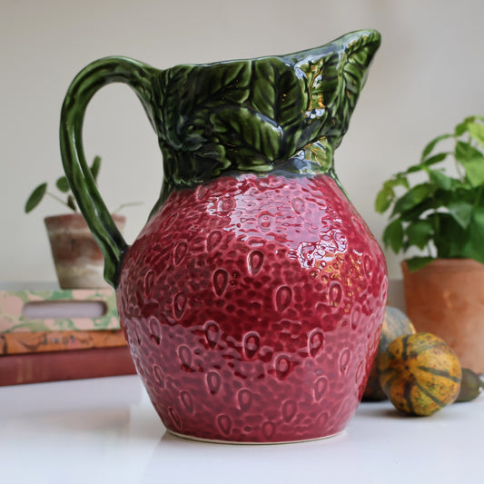 Strawberry Jug Pitcher