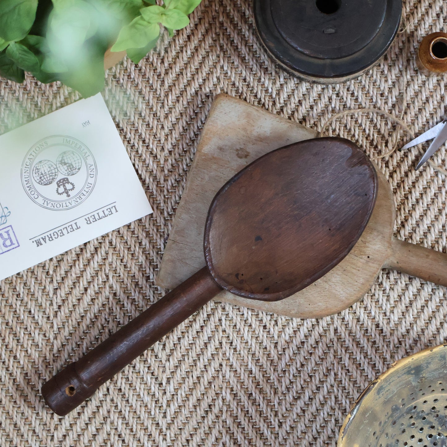 French Primitive Butter Spoons