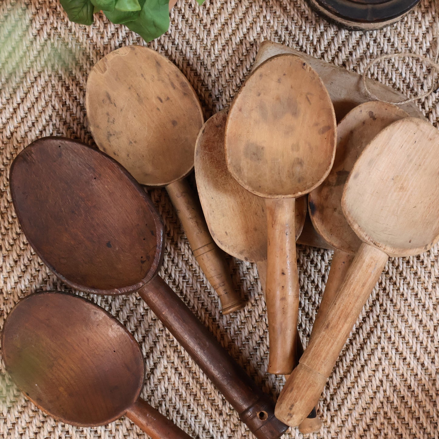 French Primitive Butter Spoons