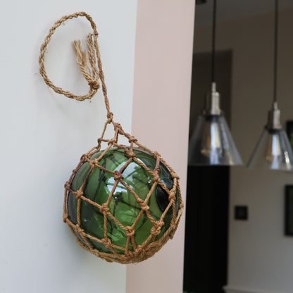 Vintage Green Glass Buoy