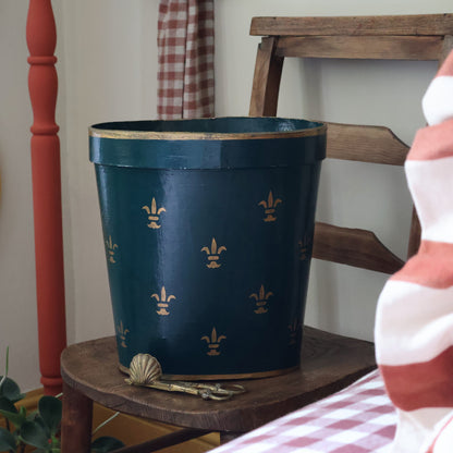 Fleur-de-lis Waste Paper Bin