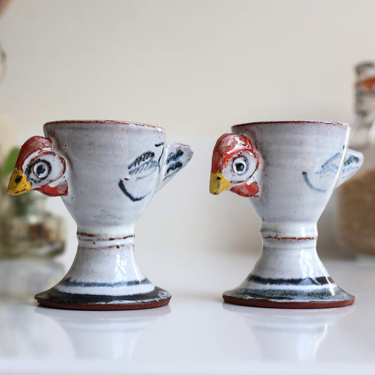 Molly Attrill Studio Pottery Egg Cups (Pair)