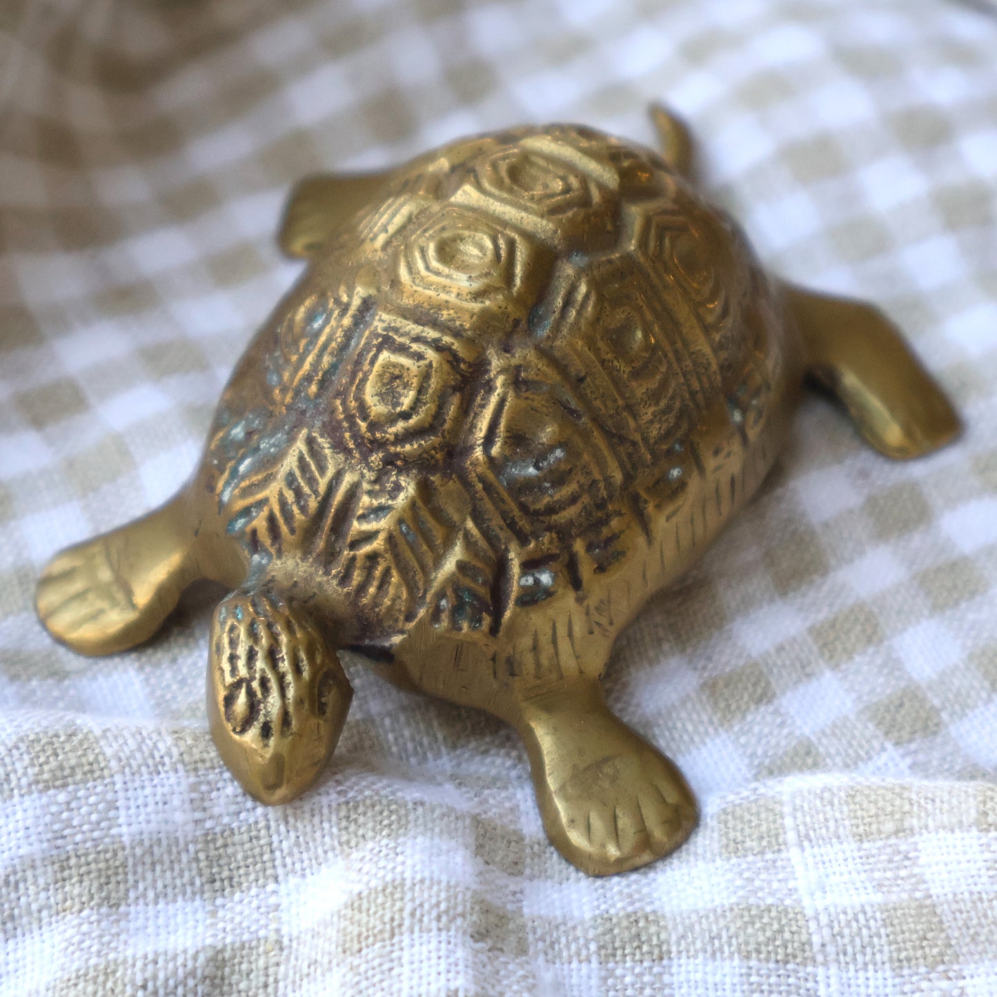 Solid Brass Turtle