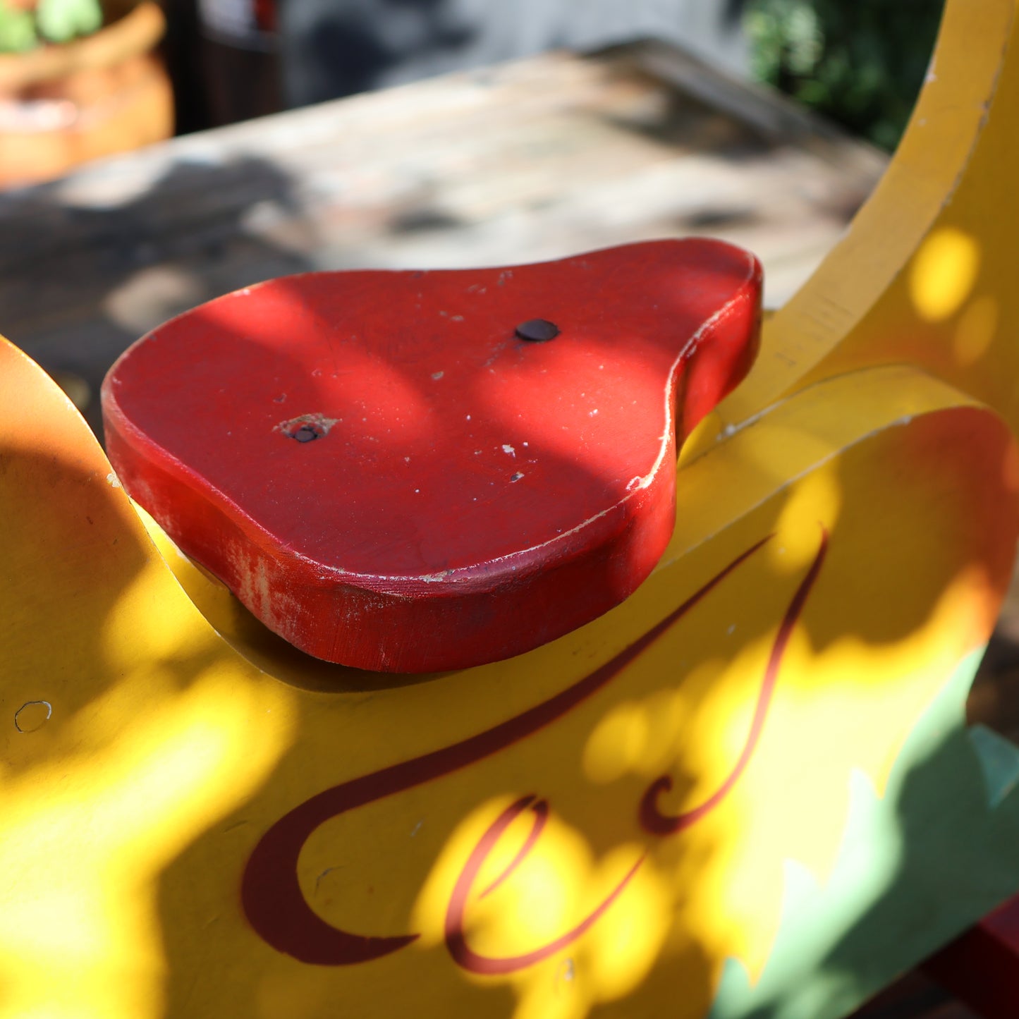 Colourful Vintage Duck Rocker