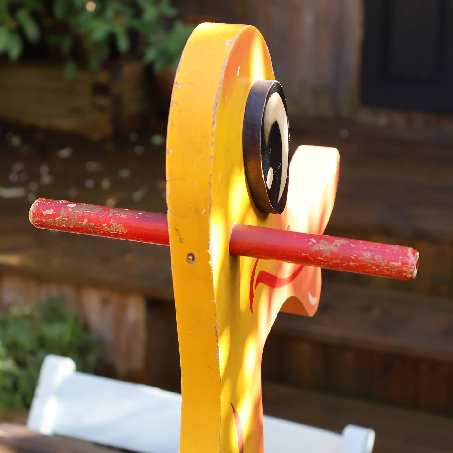 Colourful Vintage Duck Rocker