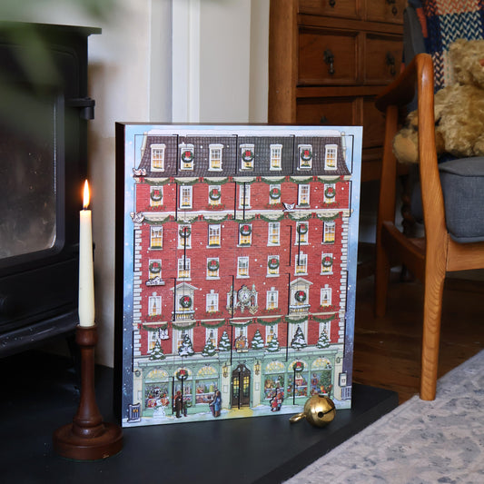 Wooden Fortnum and Mason Advent Calendar